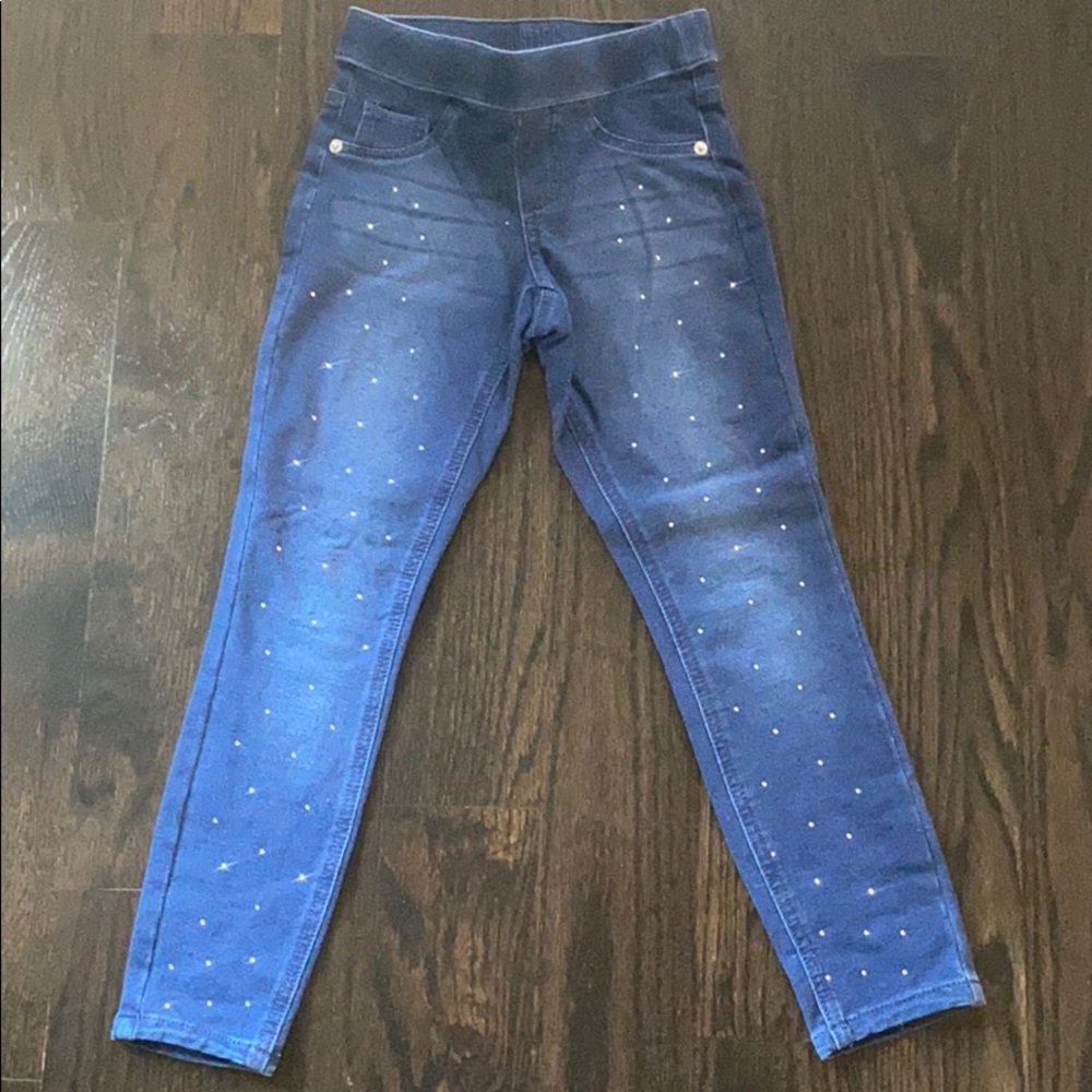 Girls’ Justice jeweled jeggings